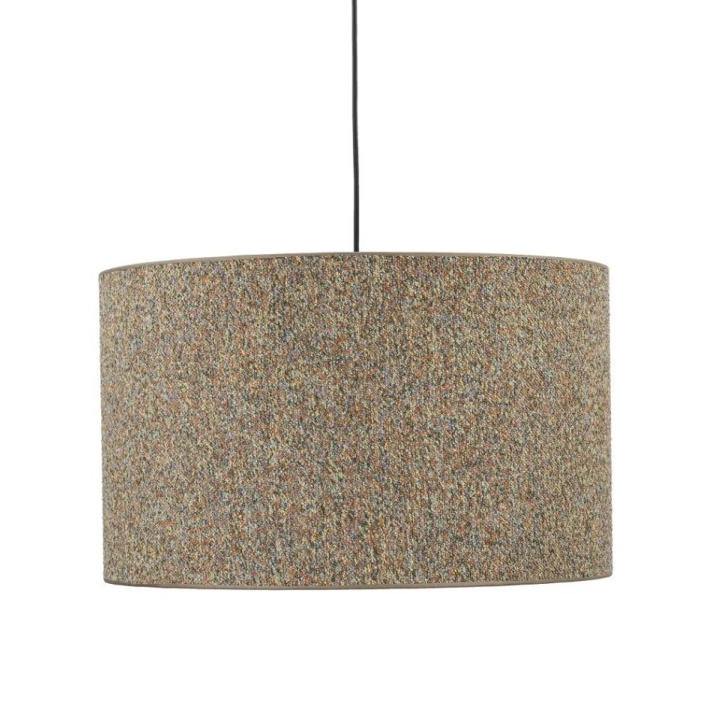 Lampa wisząca VELLUM czarna abażur melanżowy 1xE27 * TK Lighting Sale