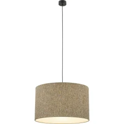 Lampa wisząca VELLUM czarna abażur melanżowy 1xE27 * TK Lighting Sale