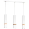 Lampa wisząca VIDAR Biały Brązowy 3xGU10 * Eko-light Hot