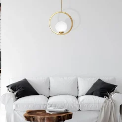 Lampa wisząca VIENNA złota 1xE14 * Eko-light Clearance