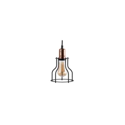 Lampa Wisząca WORKSHOP Czarny Metalowy Klosz 1xE27 15cm * Nowodvorski Hot