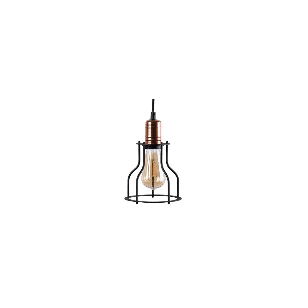 Lampa Wisząca WORKSHOP Czarny Metalowy Klosz 1xE27 15cm * Nowodvorski Hot