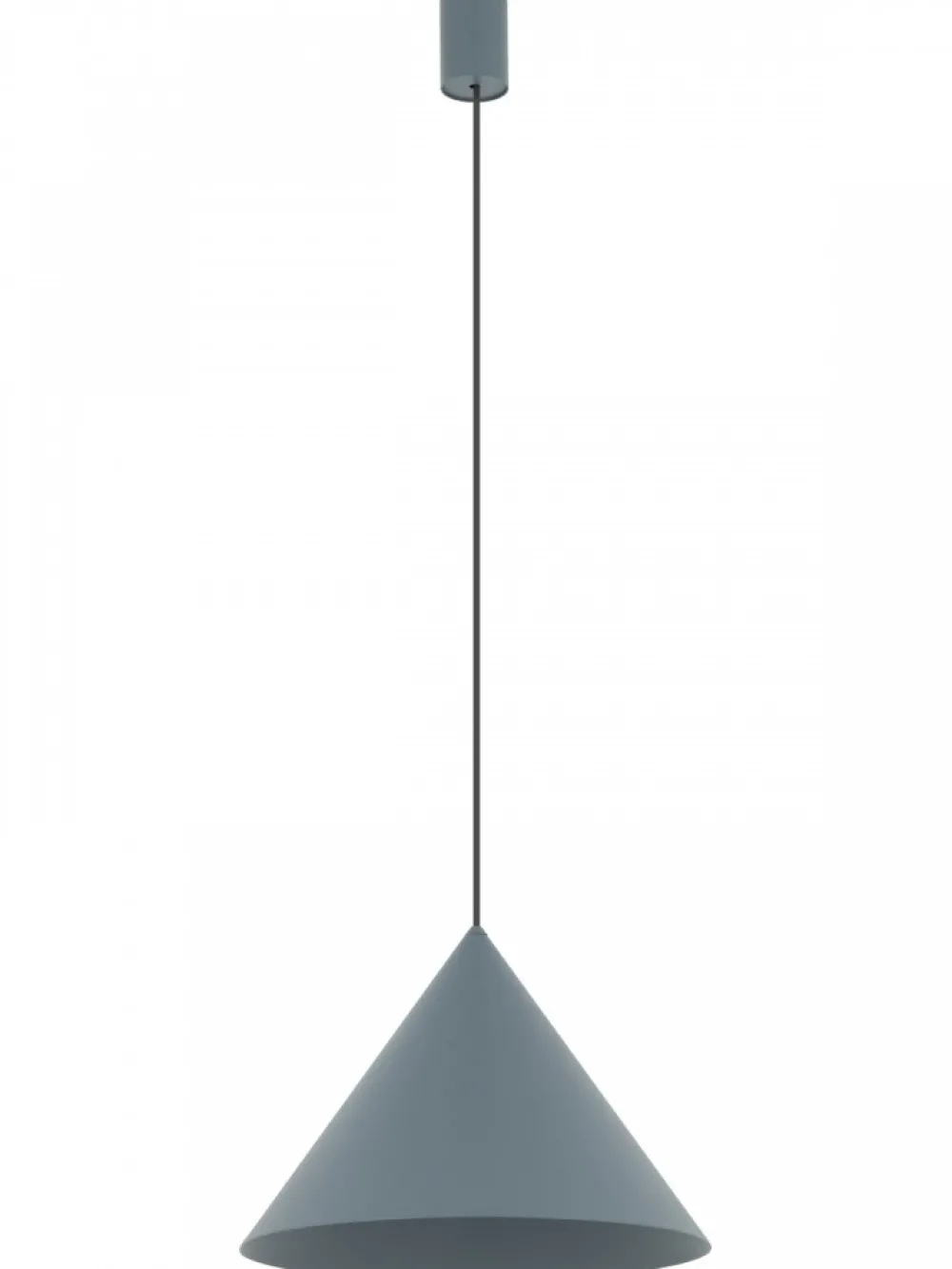 Lampa wisząca ZENITH M szary błękit 1xGU10 * Nowodvorski Best