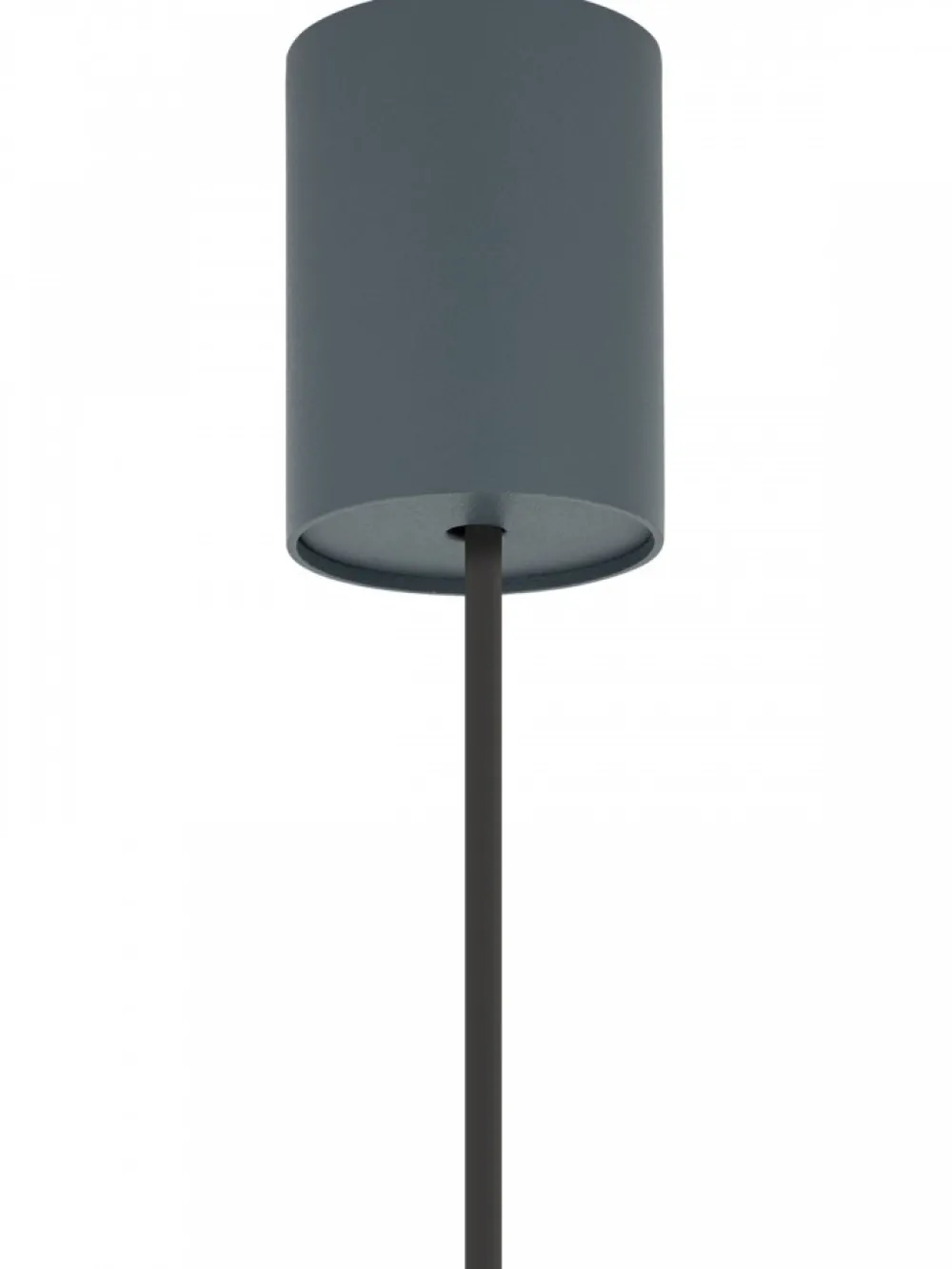 Lampa wisząca ZENITH M szary błękit 1xGU10 * Nowodvorski Best