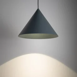 Lampa wisząca ZENITH M szary błękit 1xGU10 * Nowodvorski Best