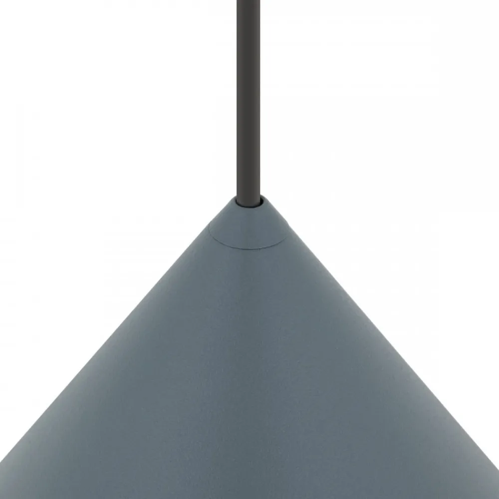 Lampa wisząca ZENITH M szary błękit 1xGU10 * Nowodvorski Best