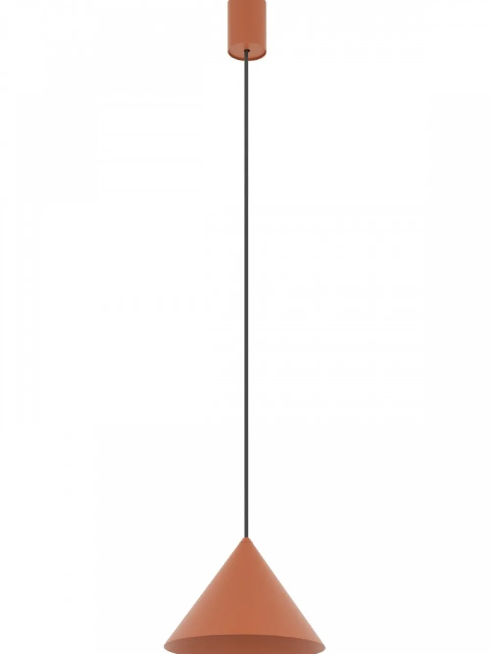 Lampa wisząca ZENITH S ceglasta 1xGU10 * Nowodvorski Online