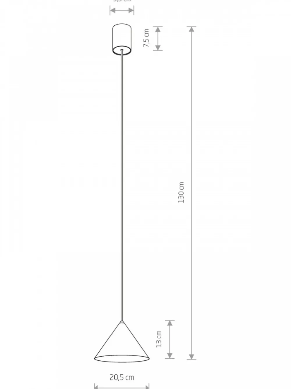 Lampa wisząca ZENITH S ceglasta 1xGU10 * Nowodvorski Online