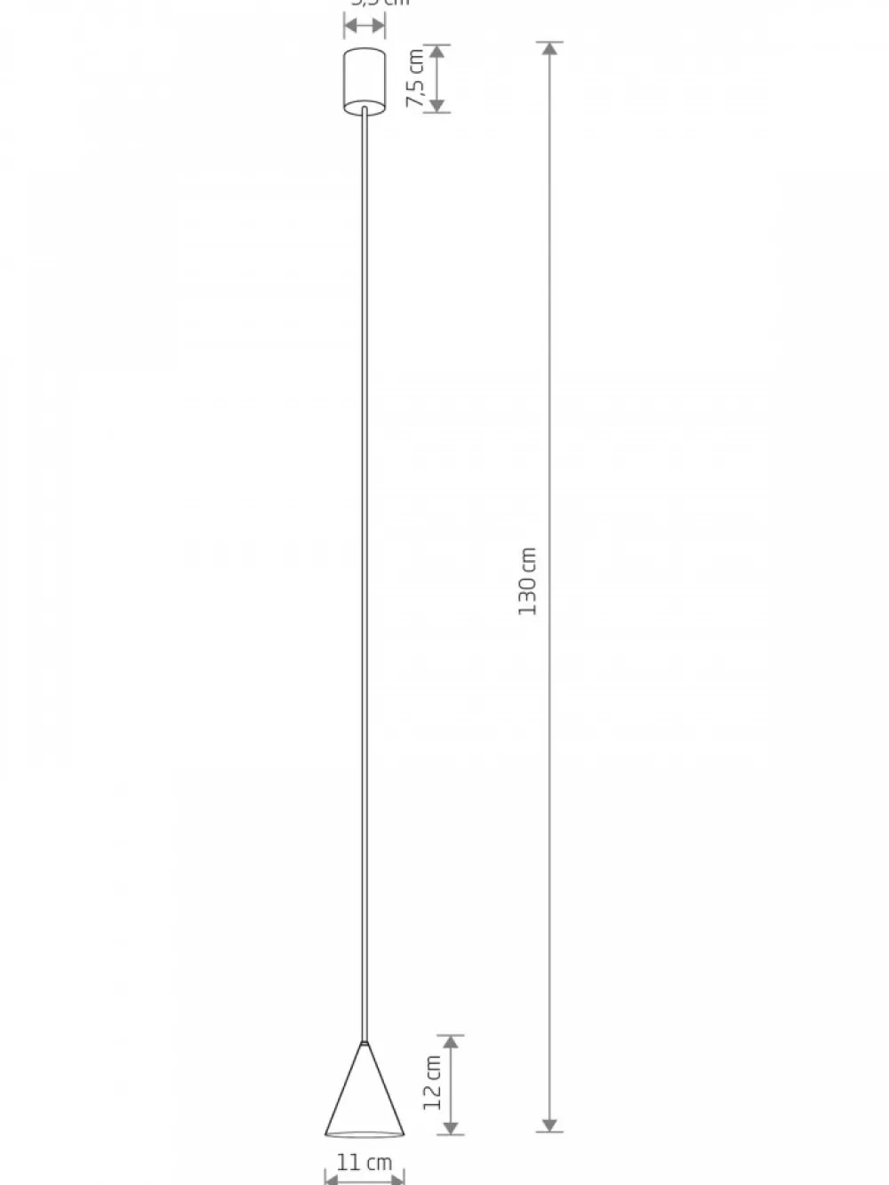 Lampa wisząca ZENITH XS szałwiowa 1xGU10 * Nowodvorski