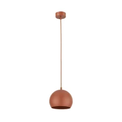 Lampa wisząca ZOE S ceglasta 1xE27 * TK Lighting New