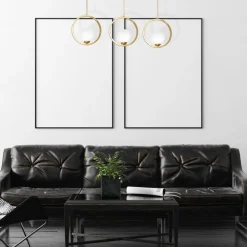 Lampa wisząca złota VIENNA 3xE14 * Eko-light Best