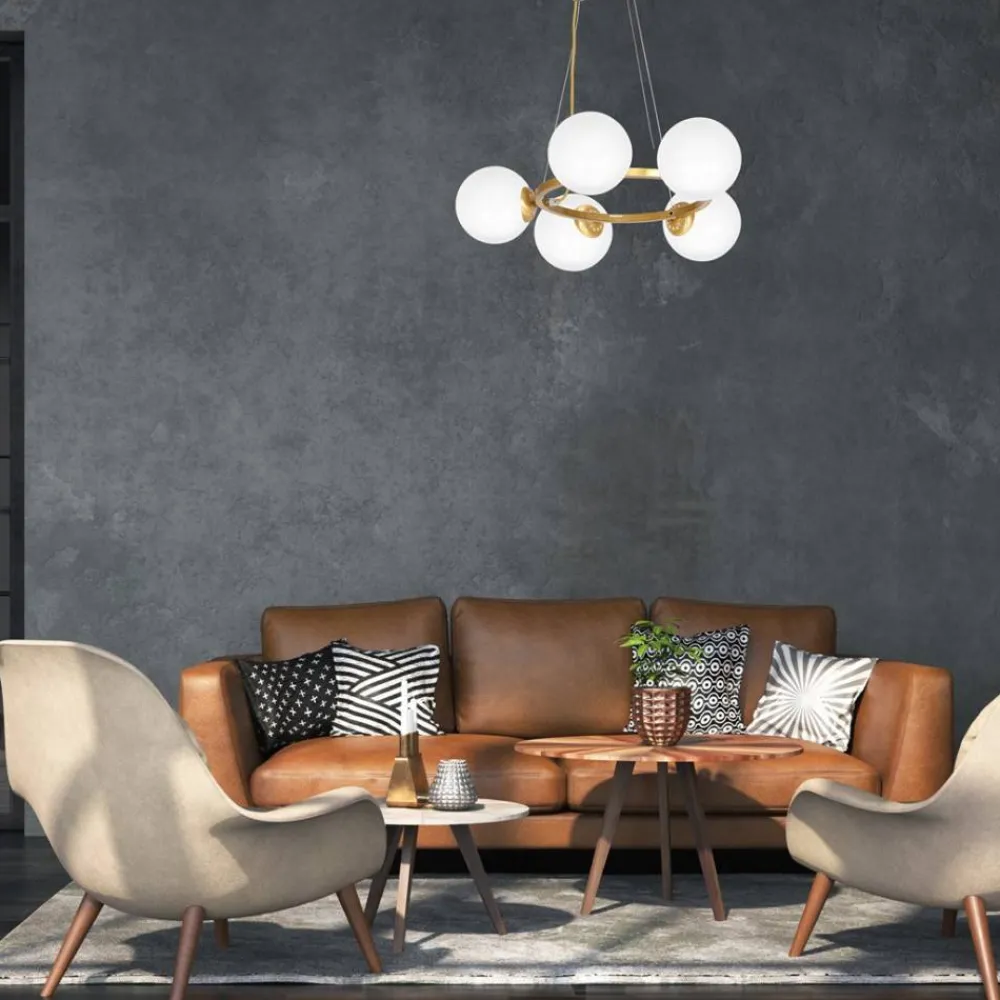 Lampa wisząca złota VIENNA 5xE14 * Eko-light Clearance