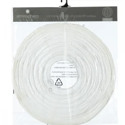 Lampion papierowy biały 35 cm