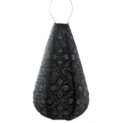 Lampion solarny Drop 28 Dark Grey