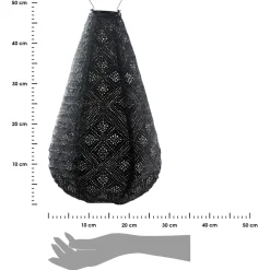 Lampion solarny Drop 28 Dark Grey