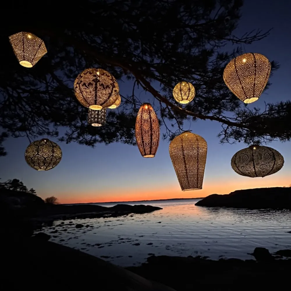 Lampion solarny Balloon XL Sage Green * Lumiz Discount