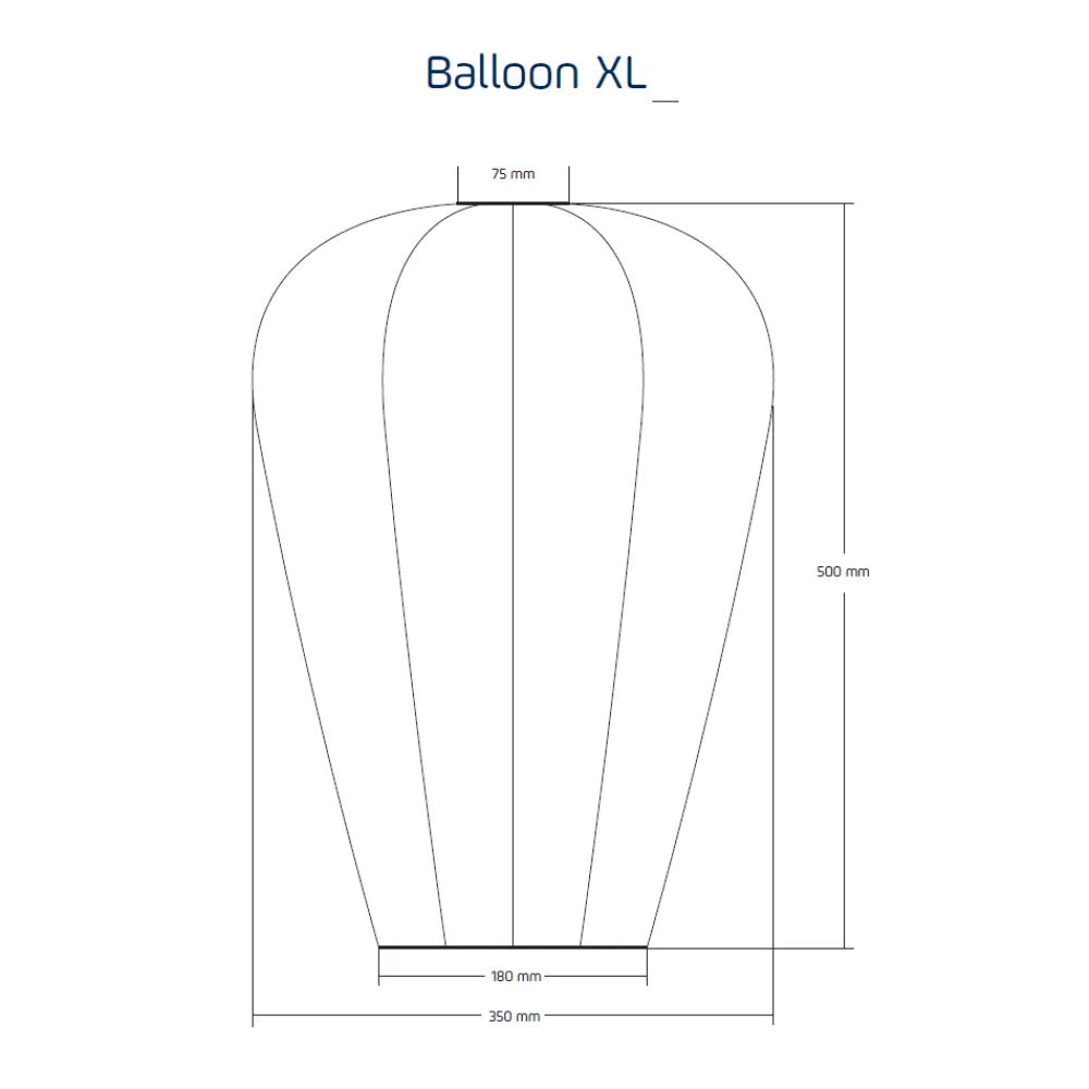 Lampion solarny Balloon XL Sage Green * Lumiz Discount