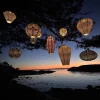 Lampion solarny Long Oval 20 Light Taupe * Lumiz Outlet