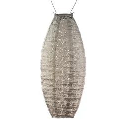 Lampion solarny Long Oval 20 Light Taupe * Lumiz Outlet