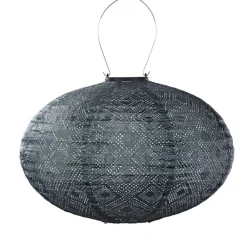 Lampion solarny Oval 40 Grey Blue * Lumiz Sale