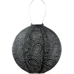 Lampion solarny Round 30 Dark Grey * Lumiz Online