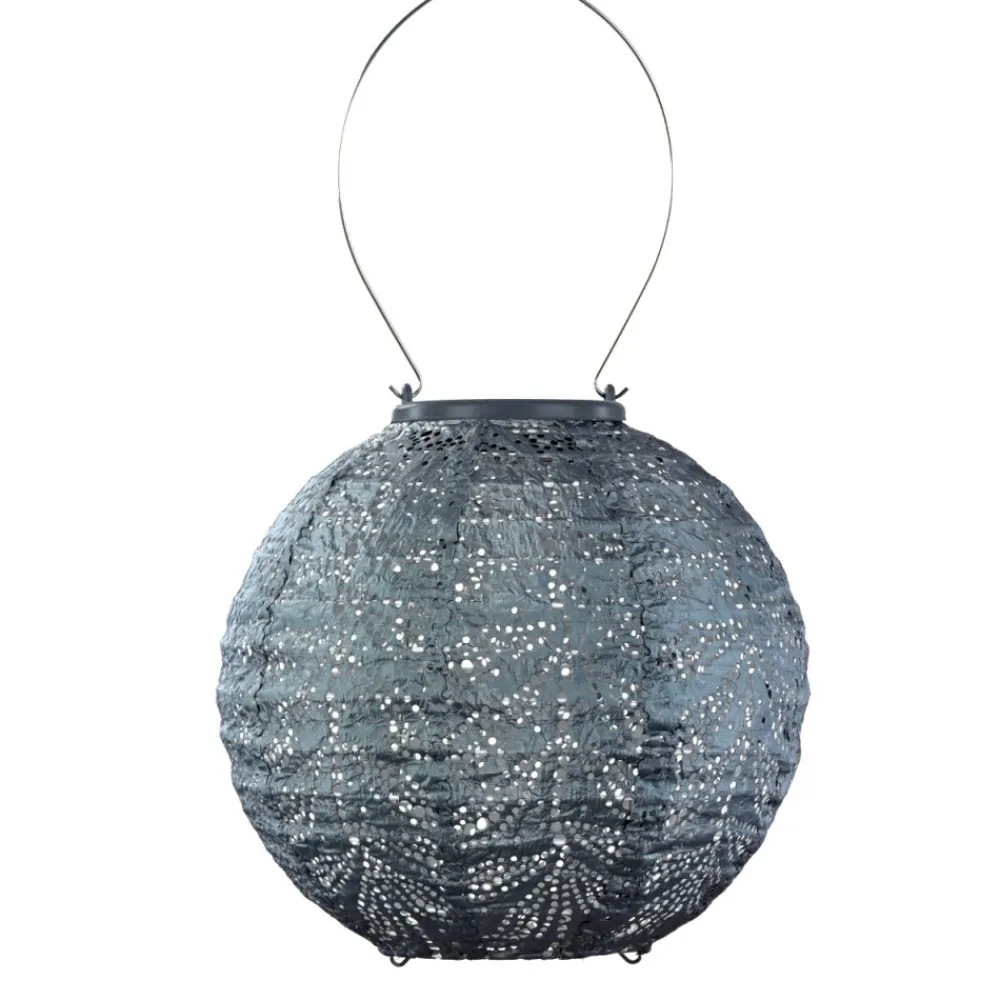 Lampion solarny Round 20 Grey Blue * Lumiz Sale