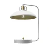 Lampka Biurkowa FELIX Biały Złoty Metalowy Klosz 1xE27 45cm