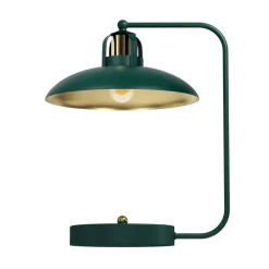 Lampka Biurkowa FELIX Zielony Metalowy Klosz 1xE27 45cm