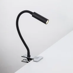 Lampka biurkowa LAGOS czarna 1xG9 na klips