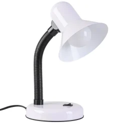 Lampka biurkowa Mentor Biały 1xE27