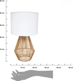Lampka na podstawie z plecionki Lila