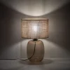 Lampka Nocna MELODY Topaz Juta Boho 48cm