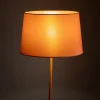 Lampka Nocna NICOLA Pomarańczowy Abażur 1xE27 37cm