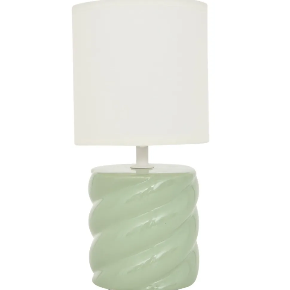Lampka nocna Noly 27 cm zielona