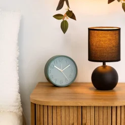 Lampka nocna Timeo czarna 25 cm