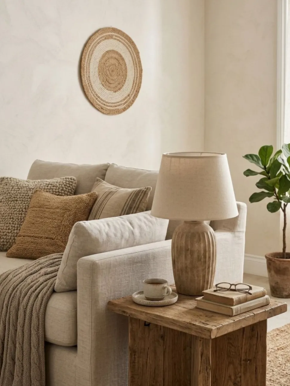 Lampka nocna vintage BOHO 44 cm