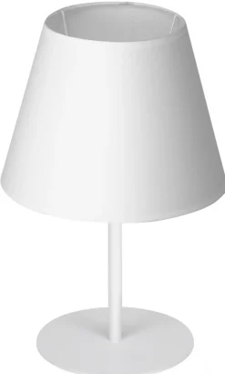 Lampka Stołowa ARDEN Biały Abażur Stożek 1xE27 33cm
