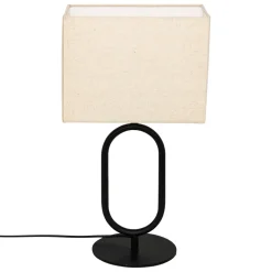Lampka stołowa czarna Alec 52 cm