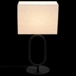 Lampka stołowa czarna Alec 52 cm