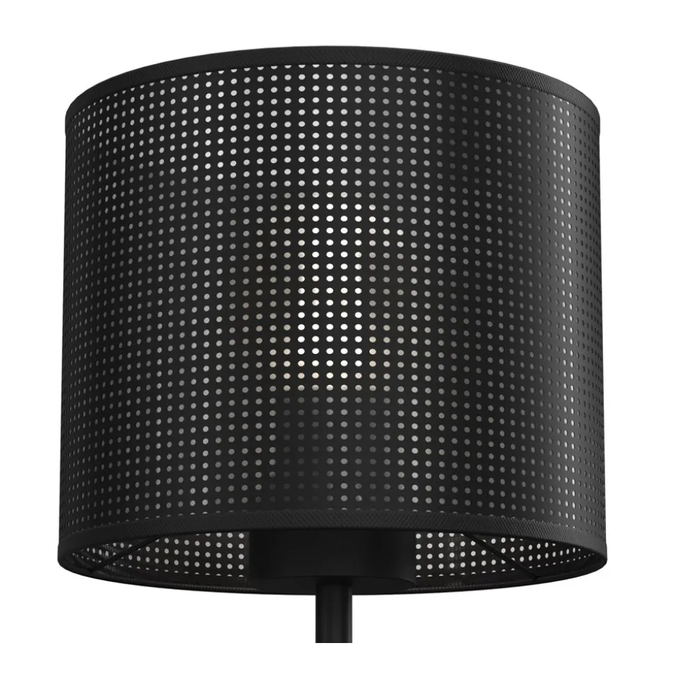 Lampka Stołowa LOFT SHADE Czarny Klosz z Tworzywa 1xE27 34cm