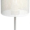 Lampka Stołowa LOFT SHADE Biały Złoty Klosz z Tworzywa 1xE27 34cm