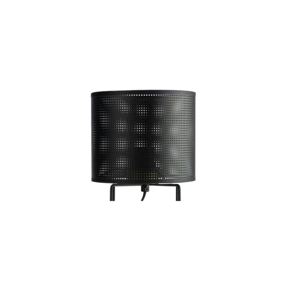 Lampka Stołowa LOFT SHADE Czarny Klosz z Tworzywa 1xE27 31cm