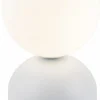Lampka Stołowa MIKI Biały Szklany Klosz 1xG9 21cm