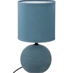 Lampka stołowa Timeo niebieska 25 cm
