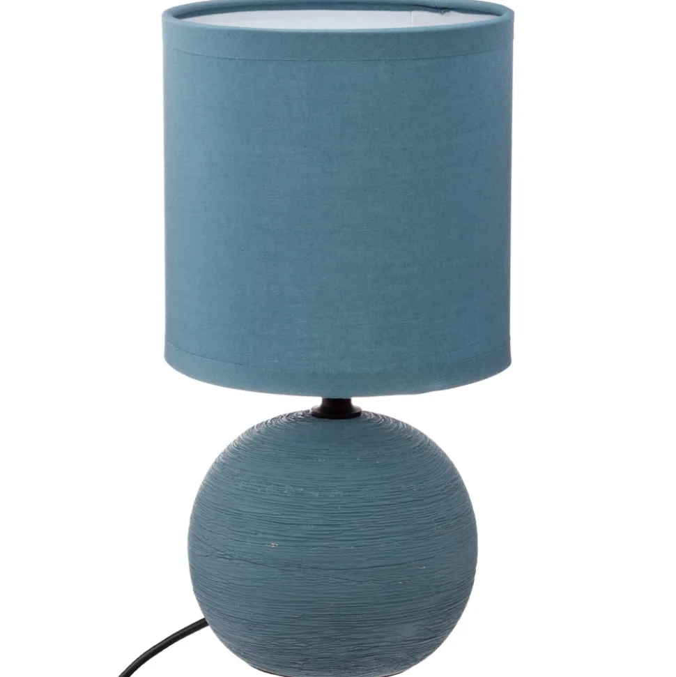Lampka stołowa Timeo niebieska 25 cm