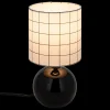 Lampka stołowa Timeo W kratkę 25 cm