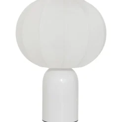 Lampka stołowa Tobie 33 cm biała