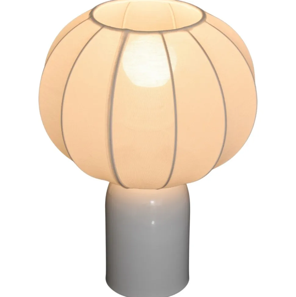 Lampka stołowa Tobie 33 cm biała