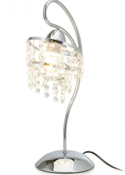 Lampka stołowa z kryształkami Crystal VIII 1xE27