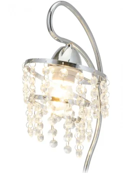 Lampka stołowa z kryształkami Crystal VIII 1xE27